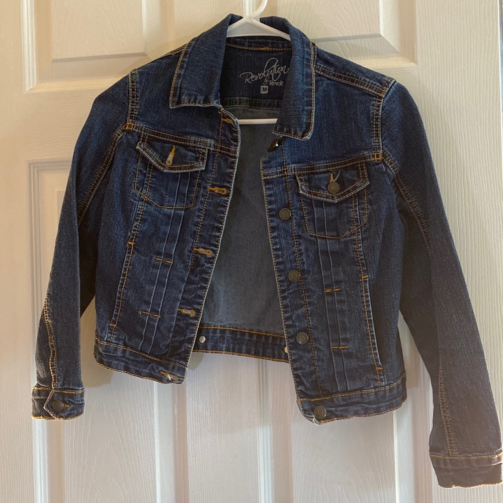 Revolt denim jacket size M